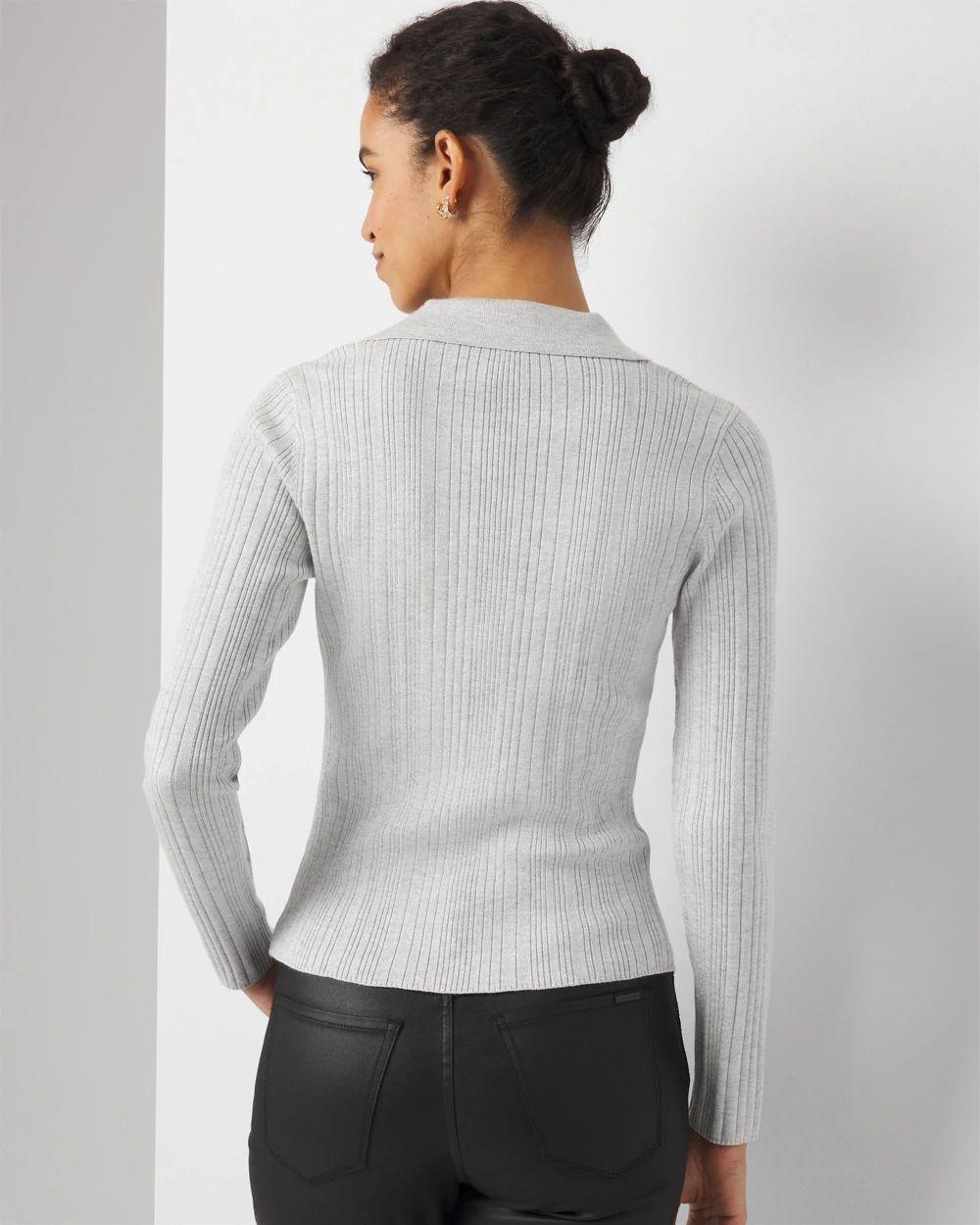売れ筋商品|||ベルディーニ ニット&セーター アウター レディース Plus Size Black Label Color Blocked Variegated-Stripe Cardigan Sweater Pearl Grey Combo Black Stripe Knit Cardigan Long Sleeve | Ally Fashion